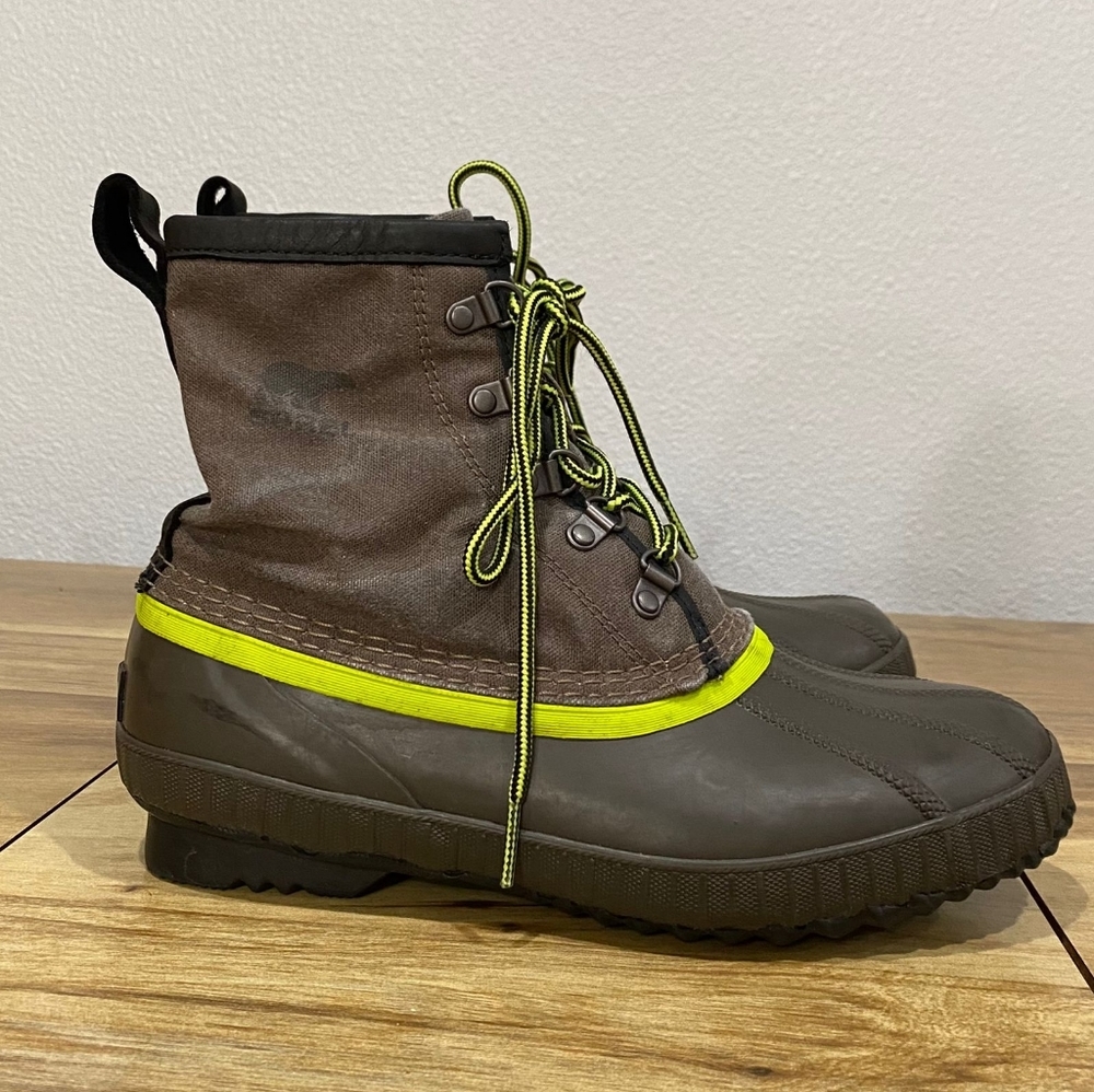 Sorel Men shoes boots waterproof winter sz 7 brown